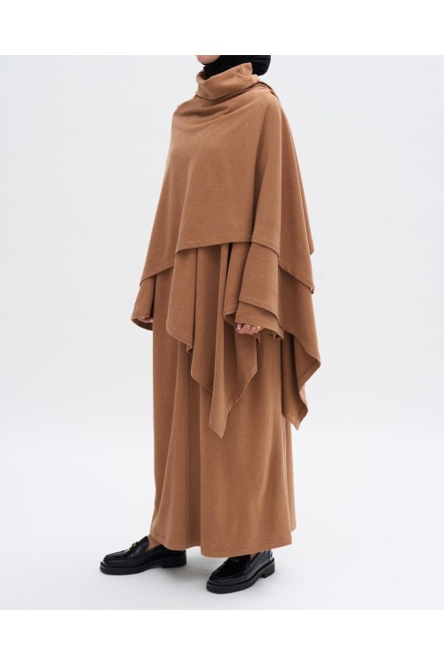 Robe pull Paula cannelle