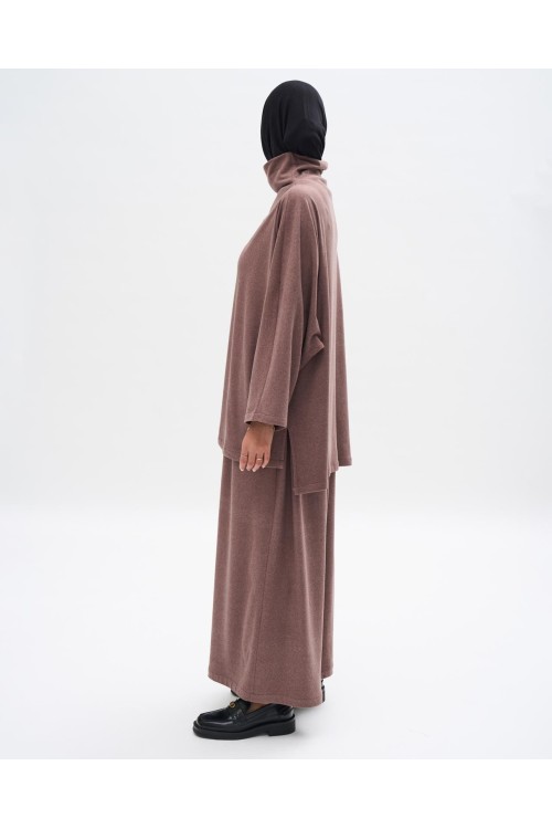 Ensemble Winter basic Rhubarbe