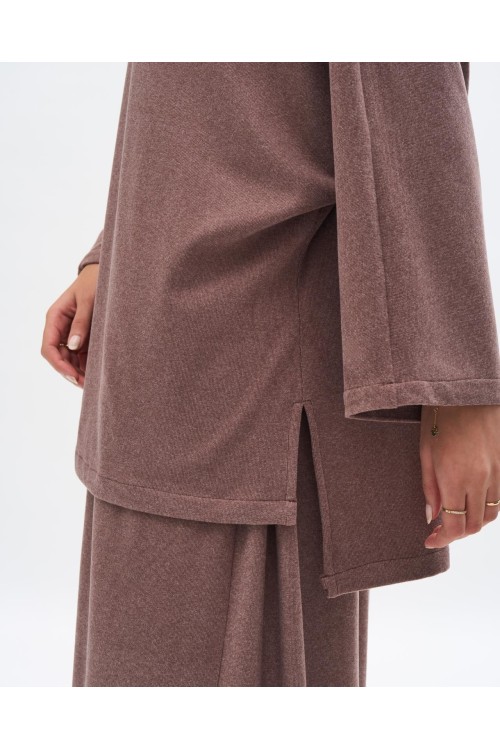 Ensemble Winter basic Rhubarbe