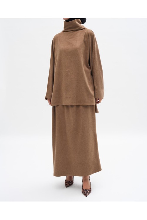 Ensemble Winter basic caramel