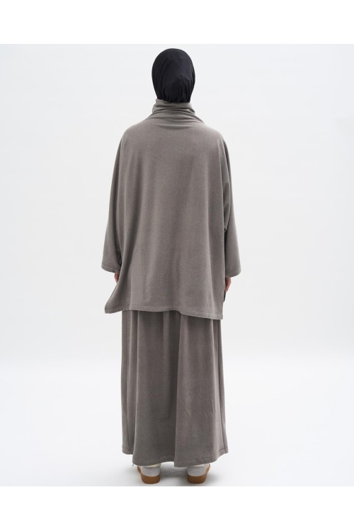 Ensemble Winter basic gris clair