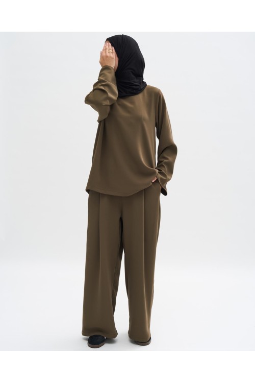 Ensemble Classy 2 pièces olive