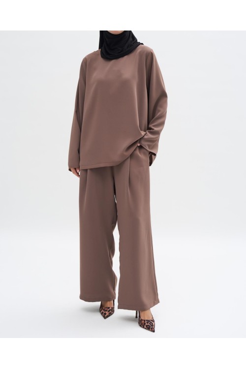 Ensemble Classy 2 pièces mocha