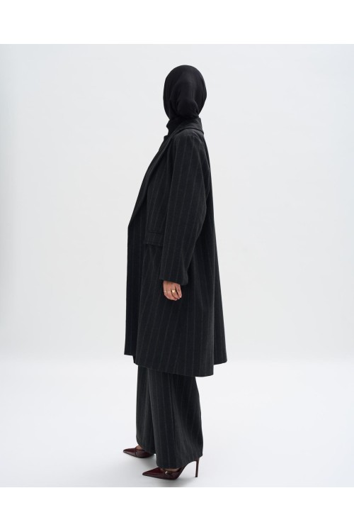 Ensemble Tany noir rayé