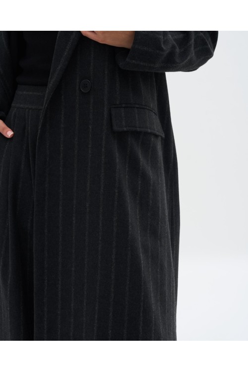Ensemble Tany noir rayé