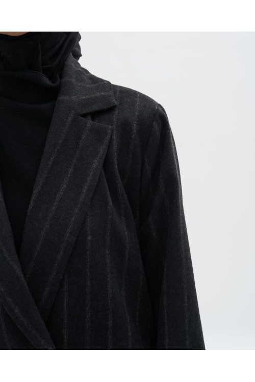 Ensemble Tany noir rayé