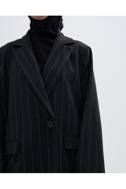 Ensemble Tany noir rayé