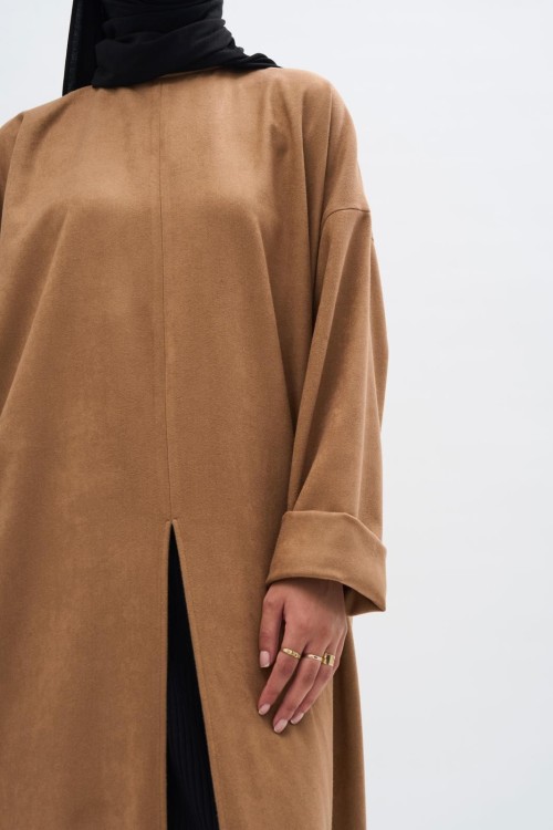Robe pull Ayla noisette