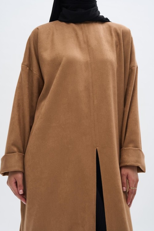 Robe pull Ayla noisette