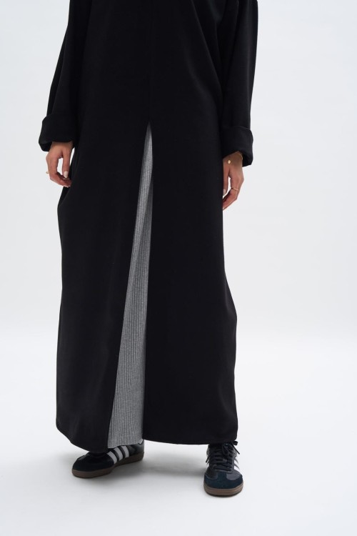 Robe pull Ayla noir