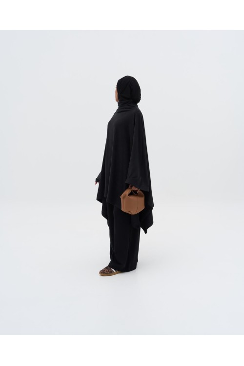 Cape Poncho ébene