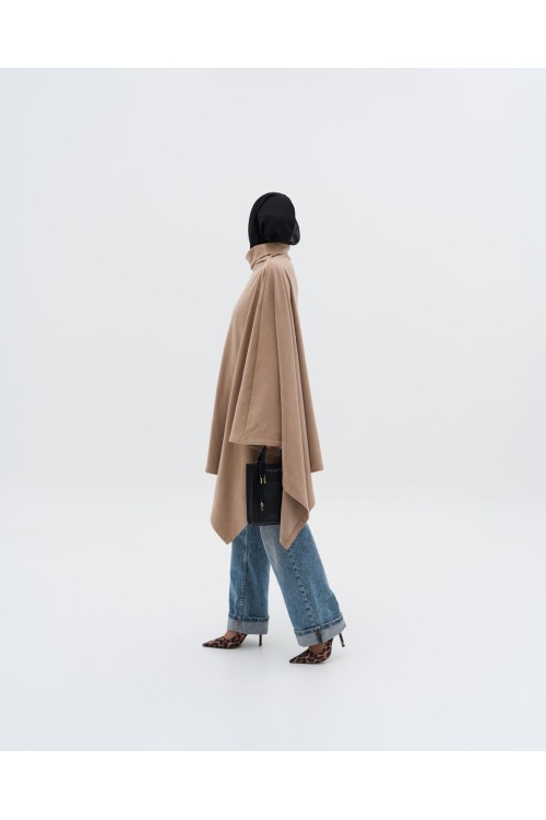 Cape Poncho beige
