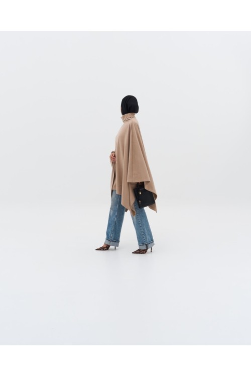 Cape Poncho beige