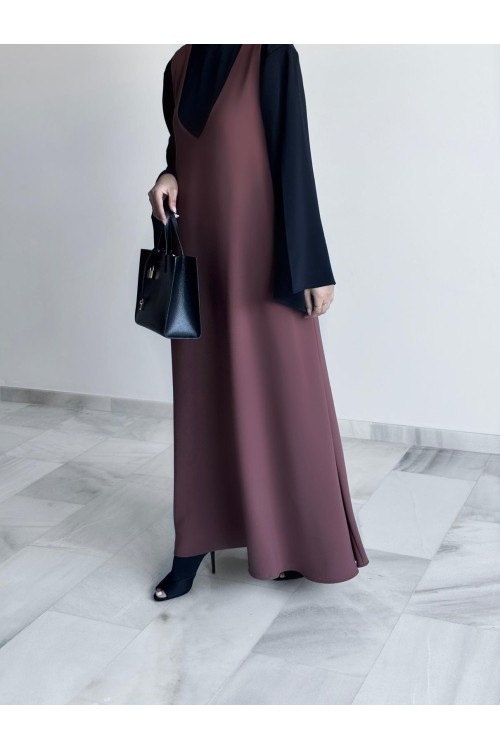Robe Lyly canelle
