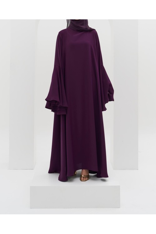 Robe Esmeralda Aubergine