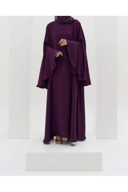 Robe Esmeralda Aubergine