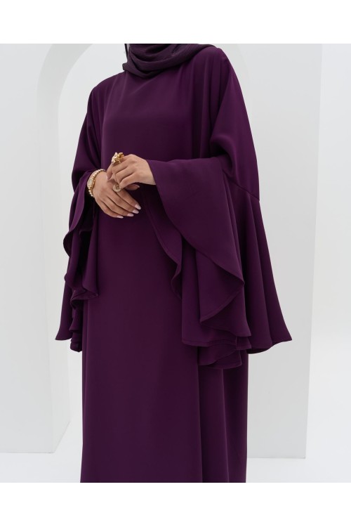 Robe Esmeralda Aubergine
