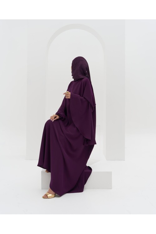 Robe Esmeralda Aubergine