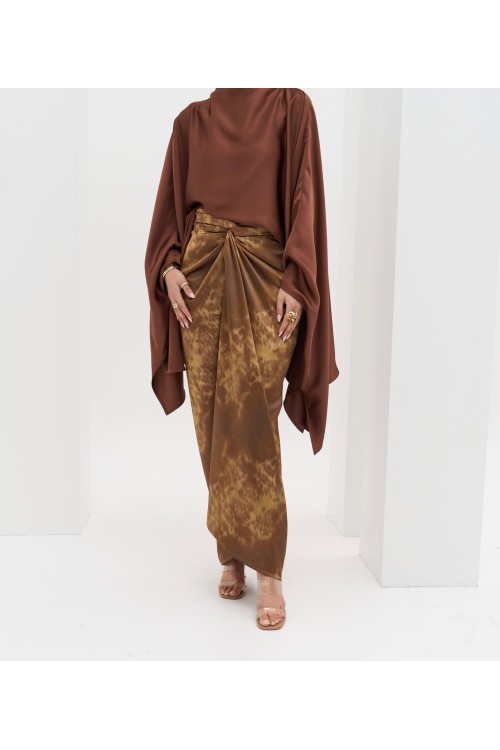 Jupe Rosalia Marron
