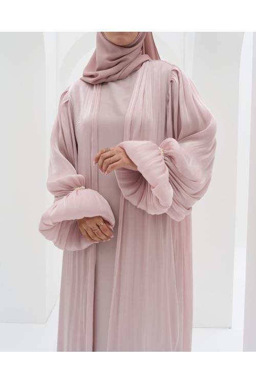 Abaya Lolita Rose poudré