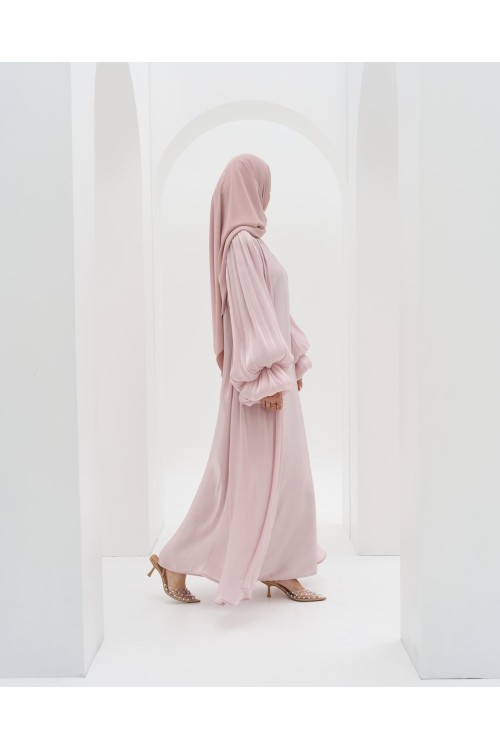 Abaya Lolita Rose poudré