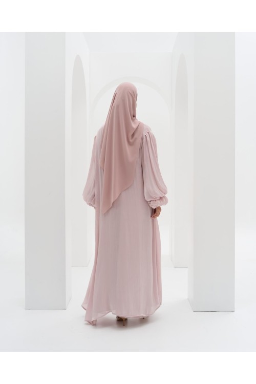 Abaya Lolita Rose poudré