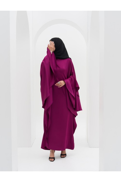 Robe Hiba Fushia