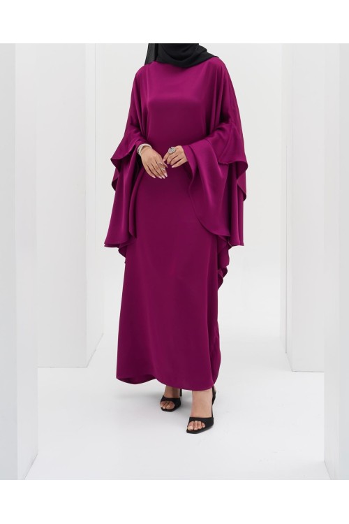 Robe Hiba Fushia