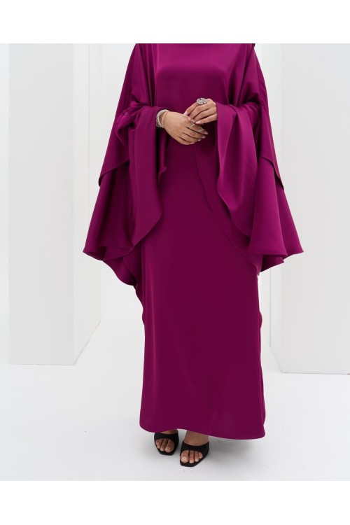 Robe Hiba Fushia
