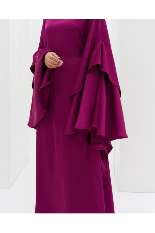 Robe Hiba Fushia