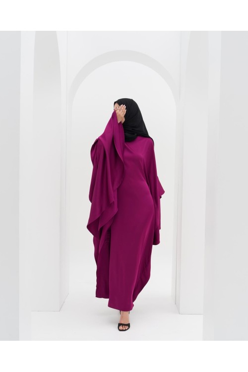 Robe Hiba Fushia