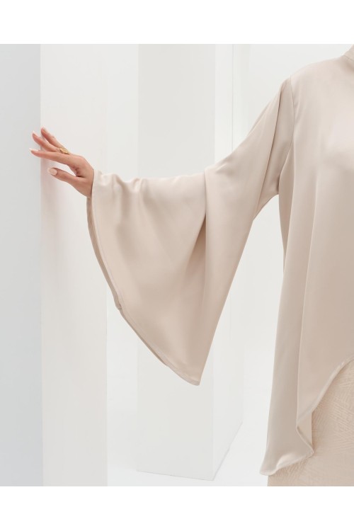 Cape Cara Beige satiné
