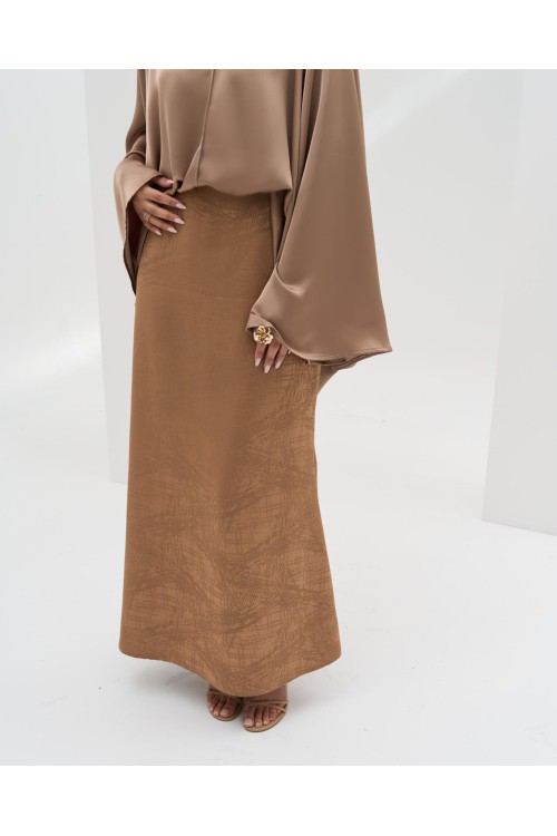Cape Cara noisette satiné