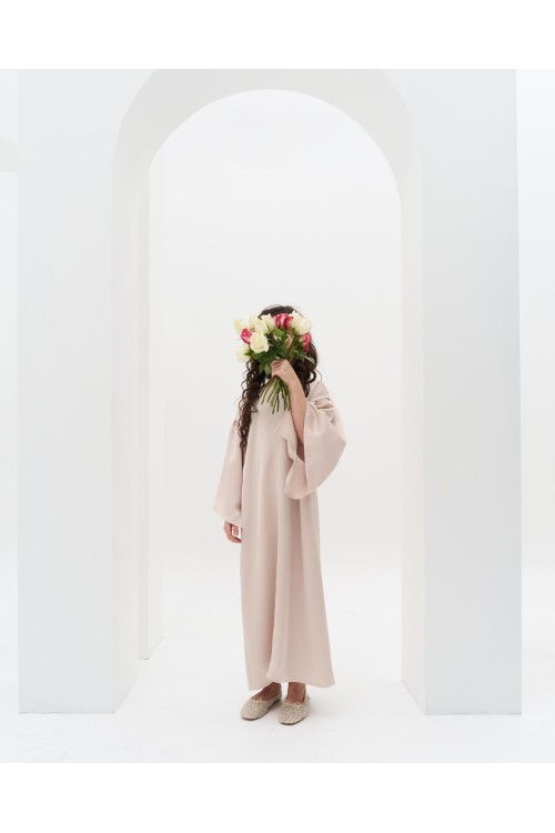 Robe Laya enfant Beige