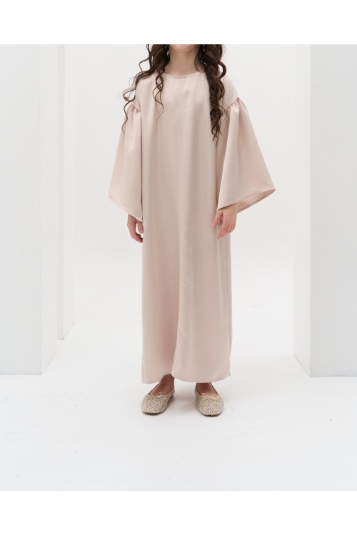 Robe Laya enfant Beige