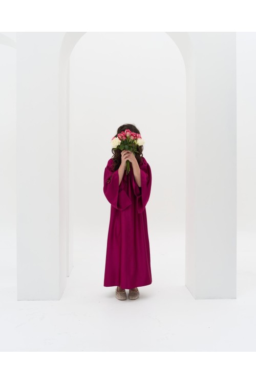 Robe Laya enfant Fushia