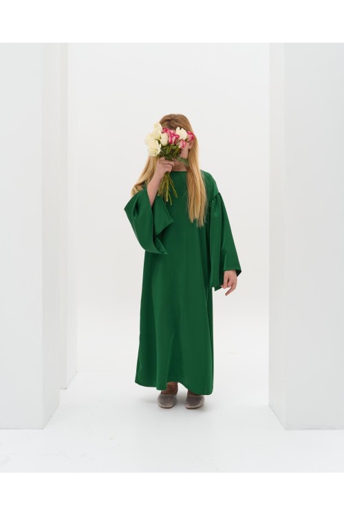 Robe Laya enfant Vert roi