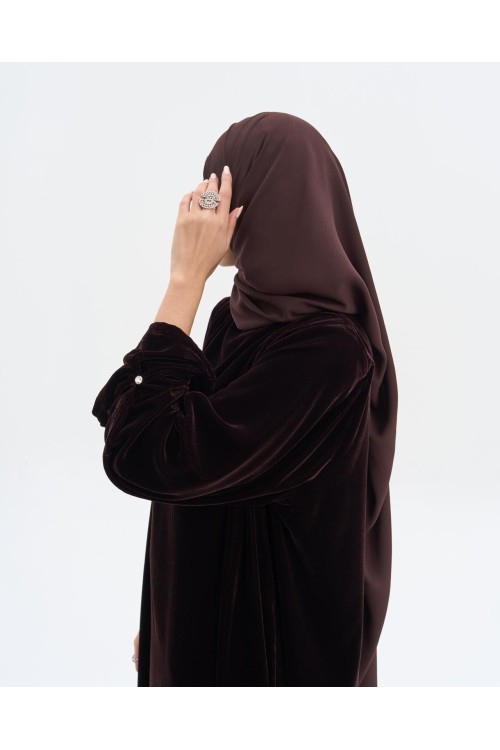 Robe Adrya marron