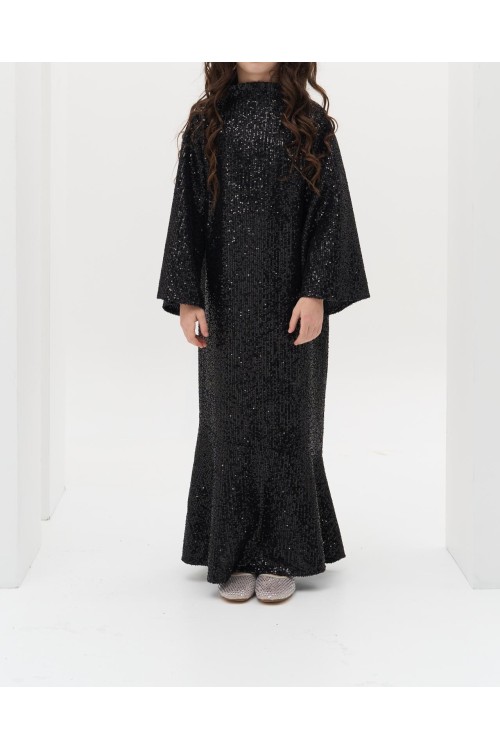 Robe Neyla enfant Noir