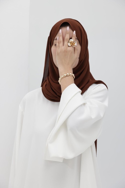 Hijab marron