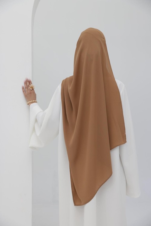 Hijab noisette