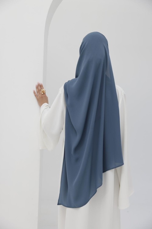 Hijab bleu