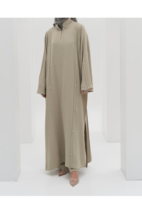 Ensemble Albane vert amande