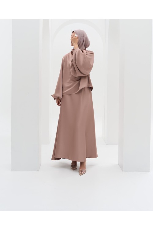 Ensemble Luz rose poudré