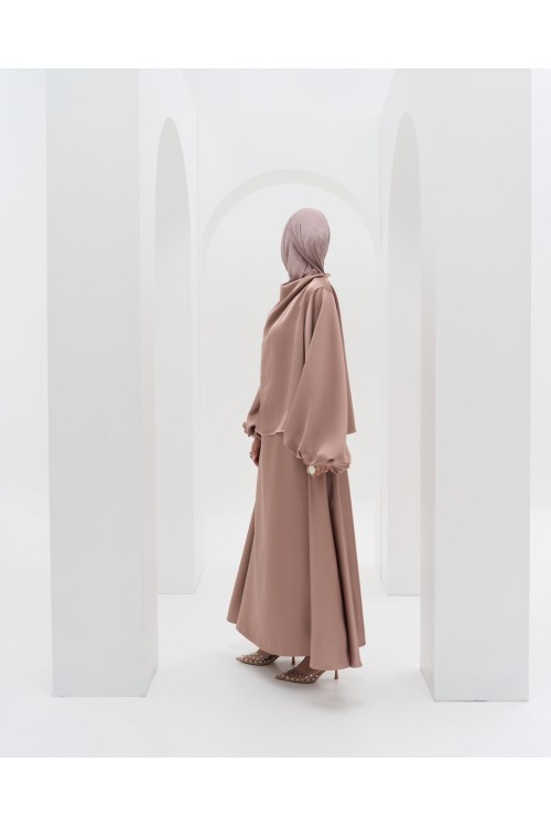 Ensemble Luz rose poudré