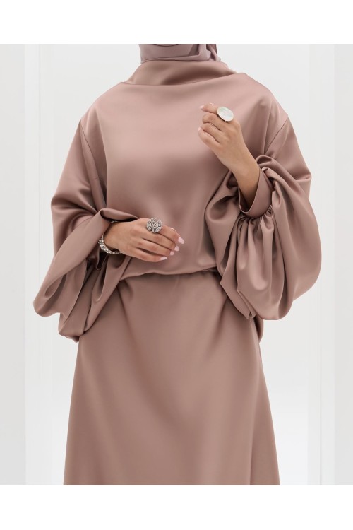 Ensemble Luz rose poudré