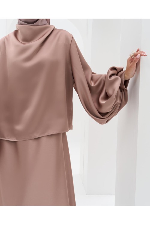 Ensemble Luz rose poudré