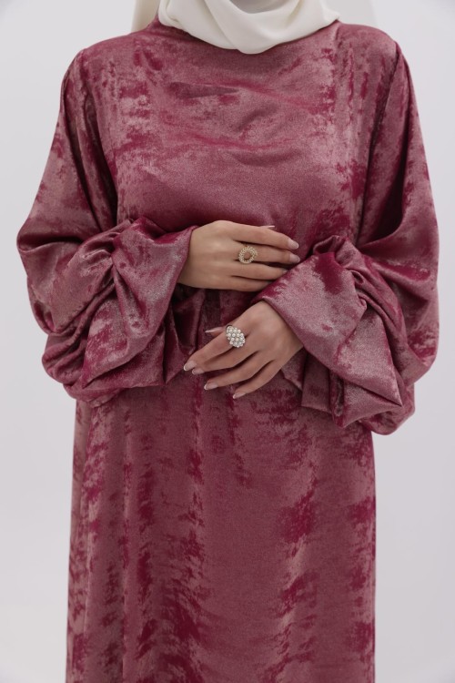 Robe Assya fushia