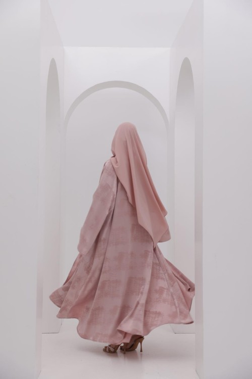 Abaya Amna blush