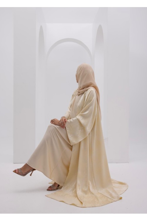 abaya Amna creme